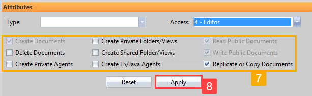 Apply special permissions for mail owners