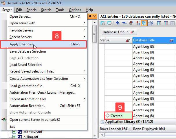 Save your modifications