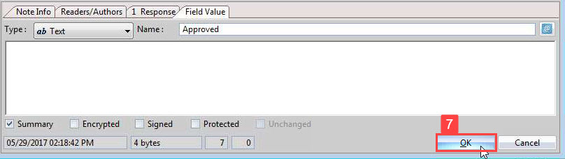 Once you select your type, click 'OK'